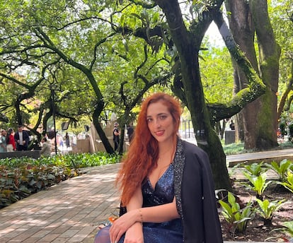 Paola García, colombiana de 31 años, también invierte en criptomonedas. Foto cedida por la entrevistada